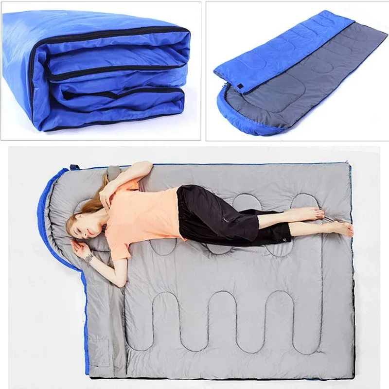Cold Temperature Winter Sleeping Bag Down Sleeping Bag Winter Camping Double -5&deg;C