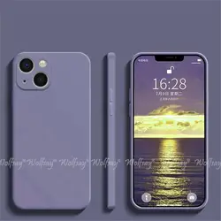 Sleek Silicone TPU Rubber Protector Phone Case - iPhone SE 2022 2020 (Lavender Grey)