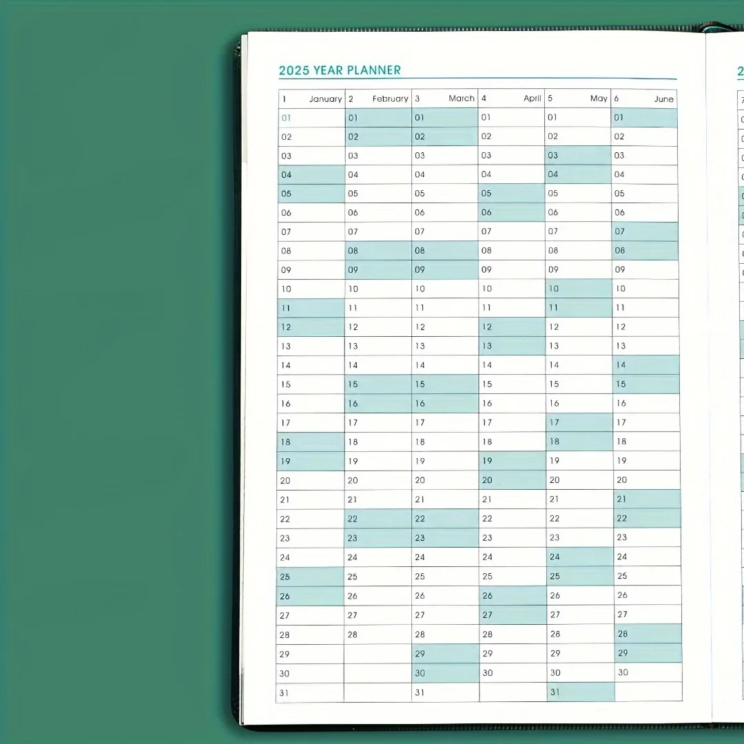 365 Day One Page Per Day 2025 New Calendar Log for Self Discipline and Time Management with 400 Pages 5