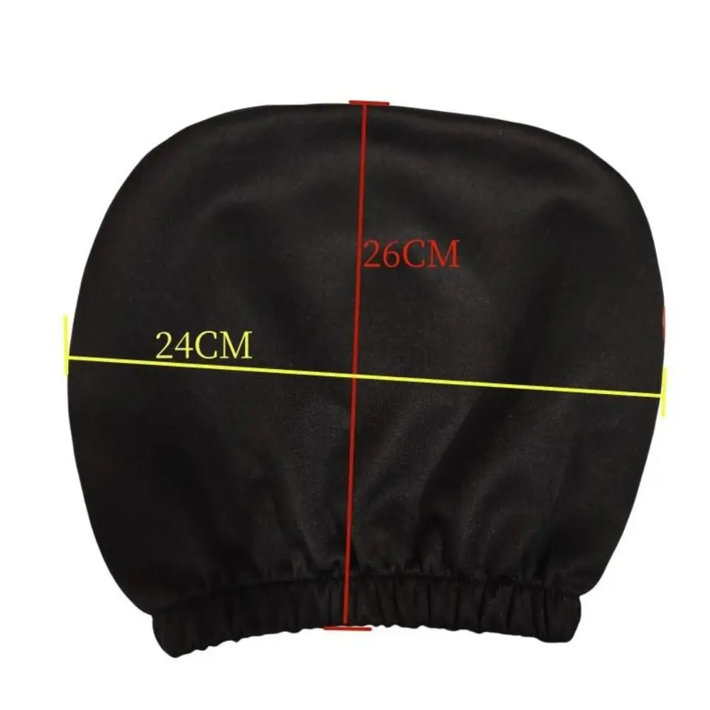 Car Seats Cover Style Black Premium Cloth Headrest Cover for Car Truck SUV Auto Universal Accessories