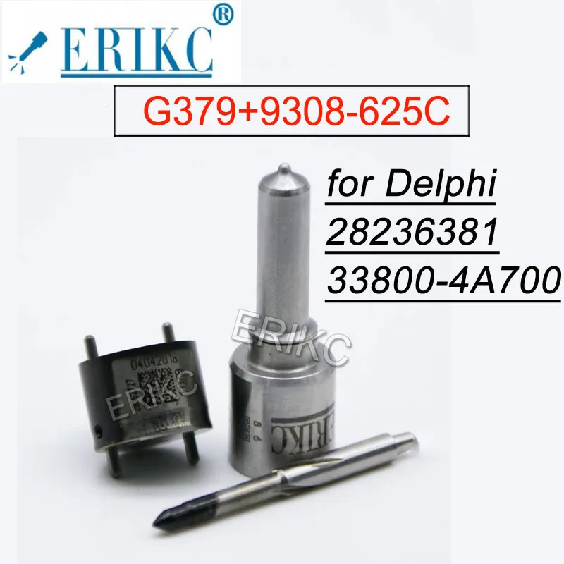 

ERIKC 33800-4A700 7135-576 Injector Overhaul Kit Nozzle Tip G379 H379 Valve 9308-625C for Hyundai 28236381 Euro 5 Delphi Sprayer
