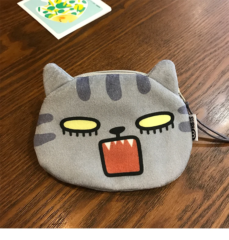 Kawaii Cartoon Cat Coin Purse