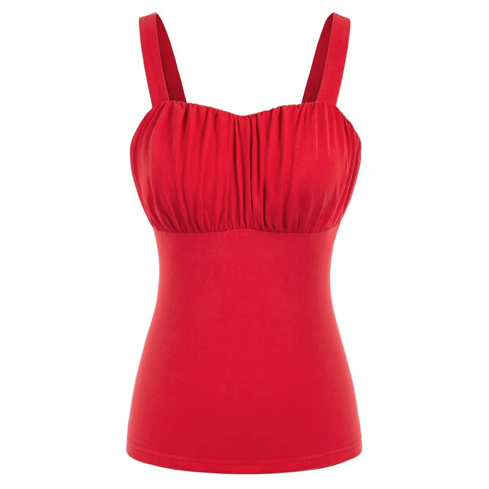 

Модные женские Топы Belle Киль K Y2K, винтажные майки на широких бретелях, Приталенный лиф, хлопковая блузка с рюшами, бюст, майка A30