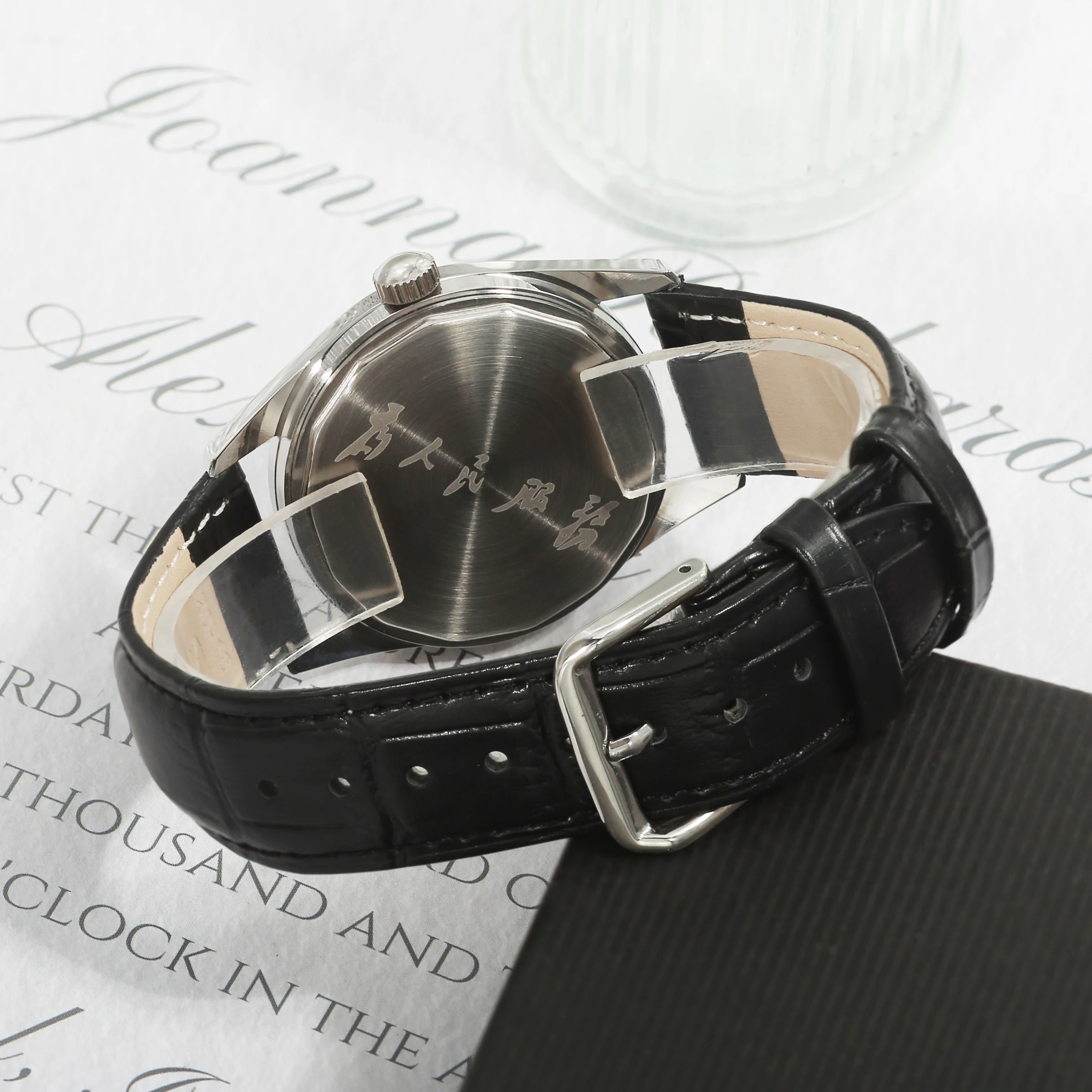 38mm Manual Winding Mechanical Watch 7120 Men's Watch Waterproof Chinese Men's