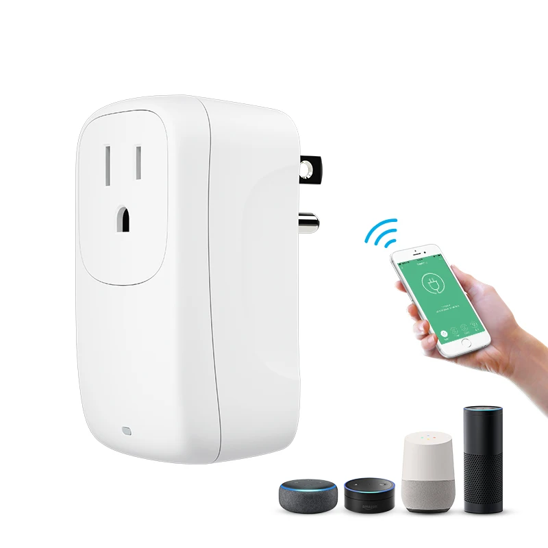Broadlink Sp4L Us Smart Socket Telecomando Wi-Fi Smart Plug Presa Wifi Us Smart Socket Wifi Funziona Con Alexa E Google