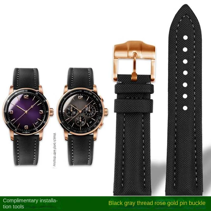 thumbnail image 1 of Correa de reloj de lona para AP CODE 11.59 Series 15210 26393 Correa de reloj de lona de nailon Accesorios Pulsera de pulsera 20 mm 21 mm 22 mm, 1 of 5