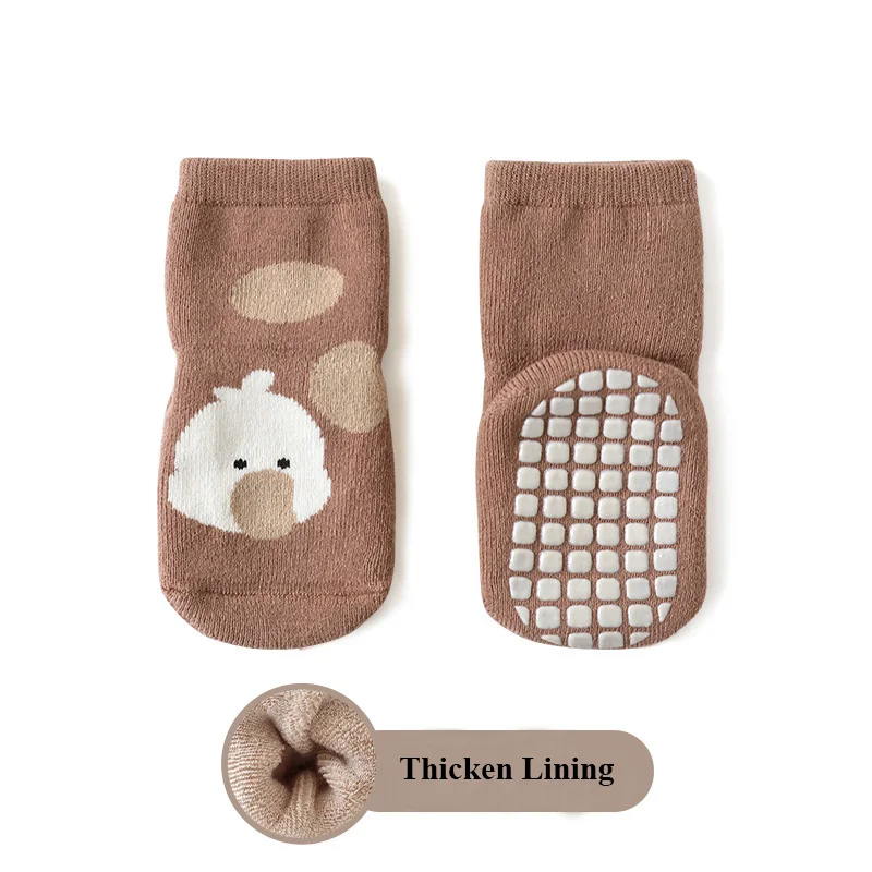 Winter Terry Loop Socks for Kids Baby Boys Girls