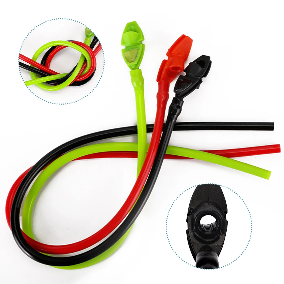 1pc Tube de tir à l'arc Peep vue trou taille Silicone caoutchouc Tube composé arc Tube Peep vue tir à l'arc accessoires  18