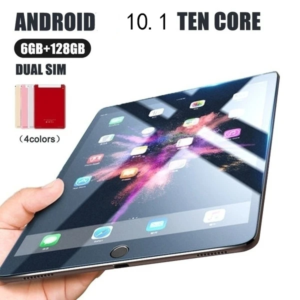 2022 New Tablet High Quality 10.1 Inches / 6G+128G /Android 9.0 /WiFi+GPS/dual Card Dual Camera/10 Core/ 4G WiFi Call Phone best buy samsung tablet