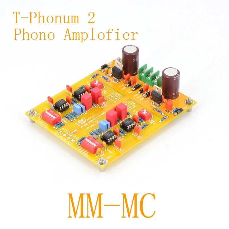 

MOFI-T-Phonum 2 MM/MC Phono Amplofier RIAA –DIY KIT