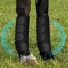 2x Horse Boots Shock Absorbing Horse Leg Wraps Adjustable Horse Leg Protectors for Jumping Training Equestrian Equipment 4