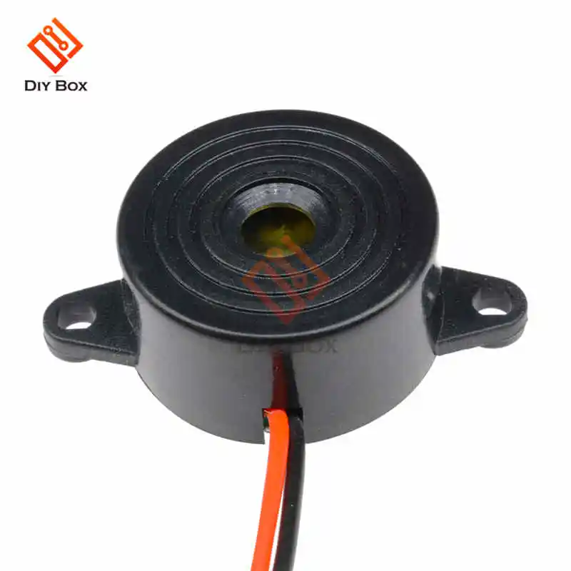 Security Alarm High-Decibel SFM-20B DC3-24V Durable Piezo Electronic Buzzer Alarm 95DB Continuous Sounder Buzzer Active Piezoelectric