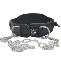Adjustable Dip Belt For Pull Up&Squat Weightlifting Training,Durable and sturdy Belt Waist for 80-110cm 1