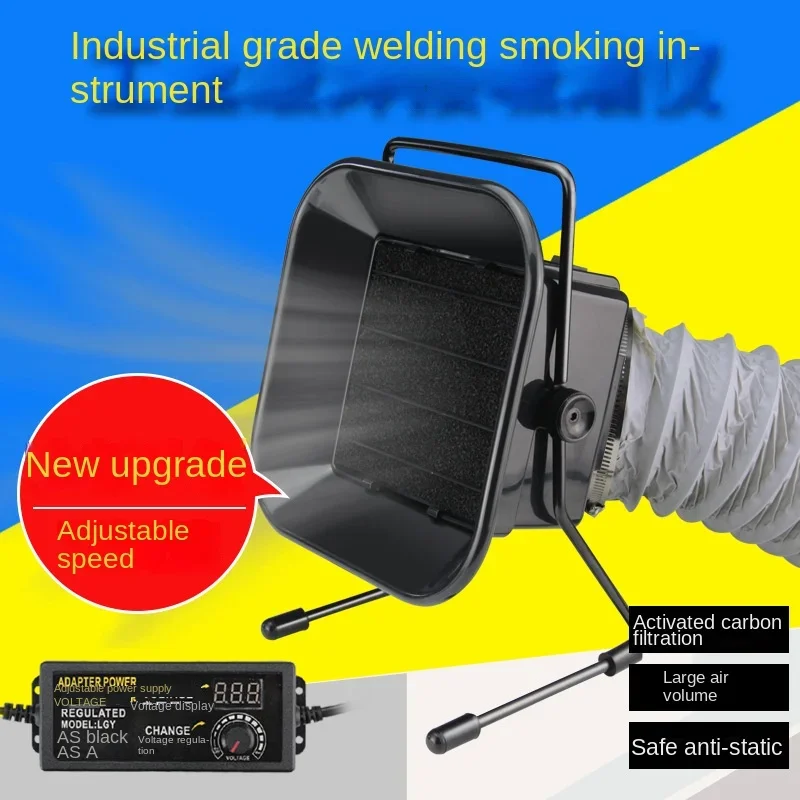Soldering Iron Smoking Instrument Soldering Table Smoking Machine Maintenance Small Exhaust Fan Smoke Purifier