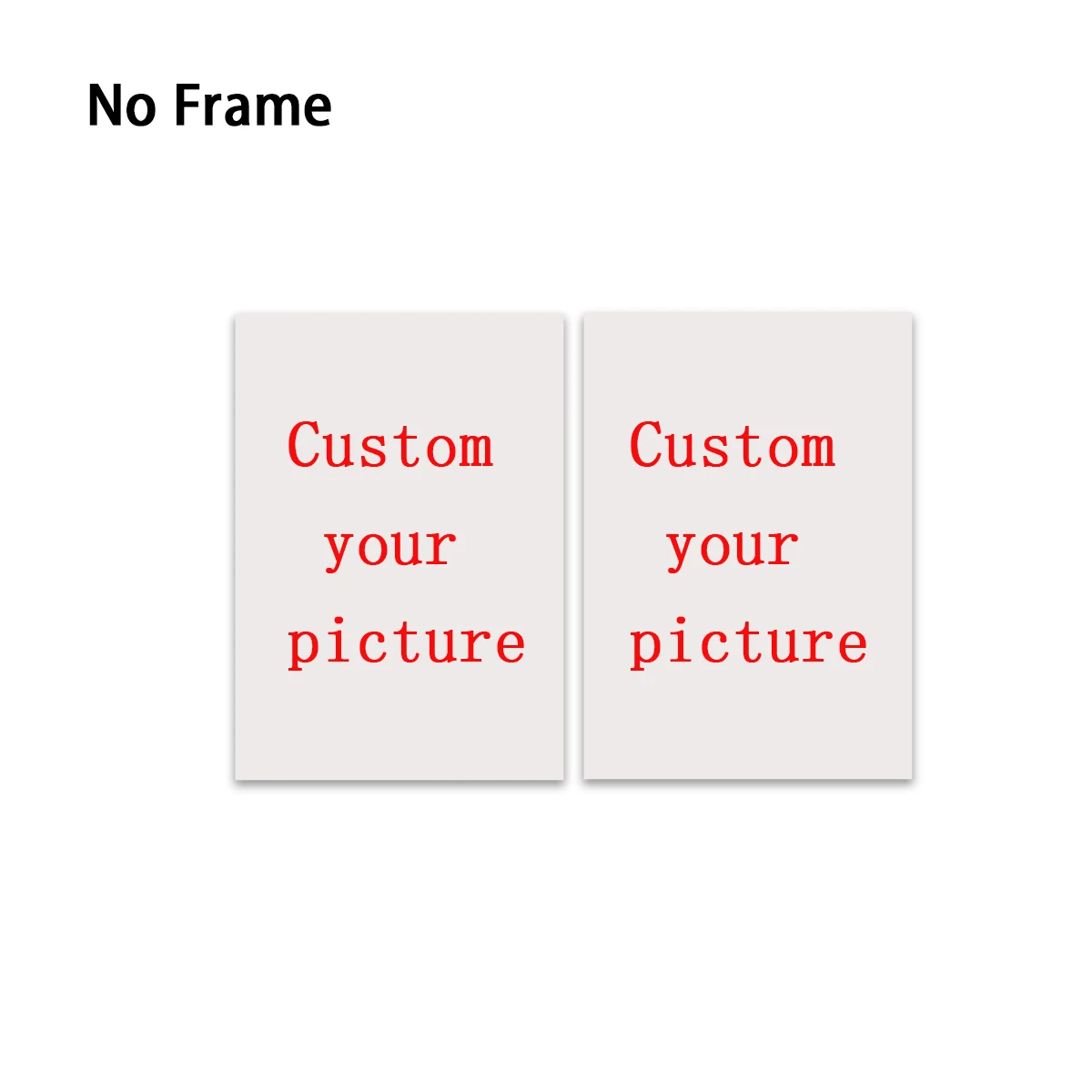 only canvas-2PCS
