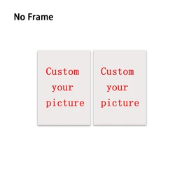 Personalized Frameless Photo Canvas for Home Decor and Holiday Gifts (Only canvas - 2PCS)