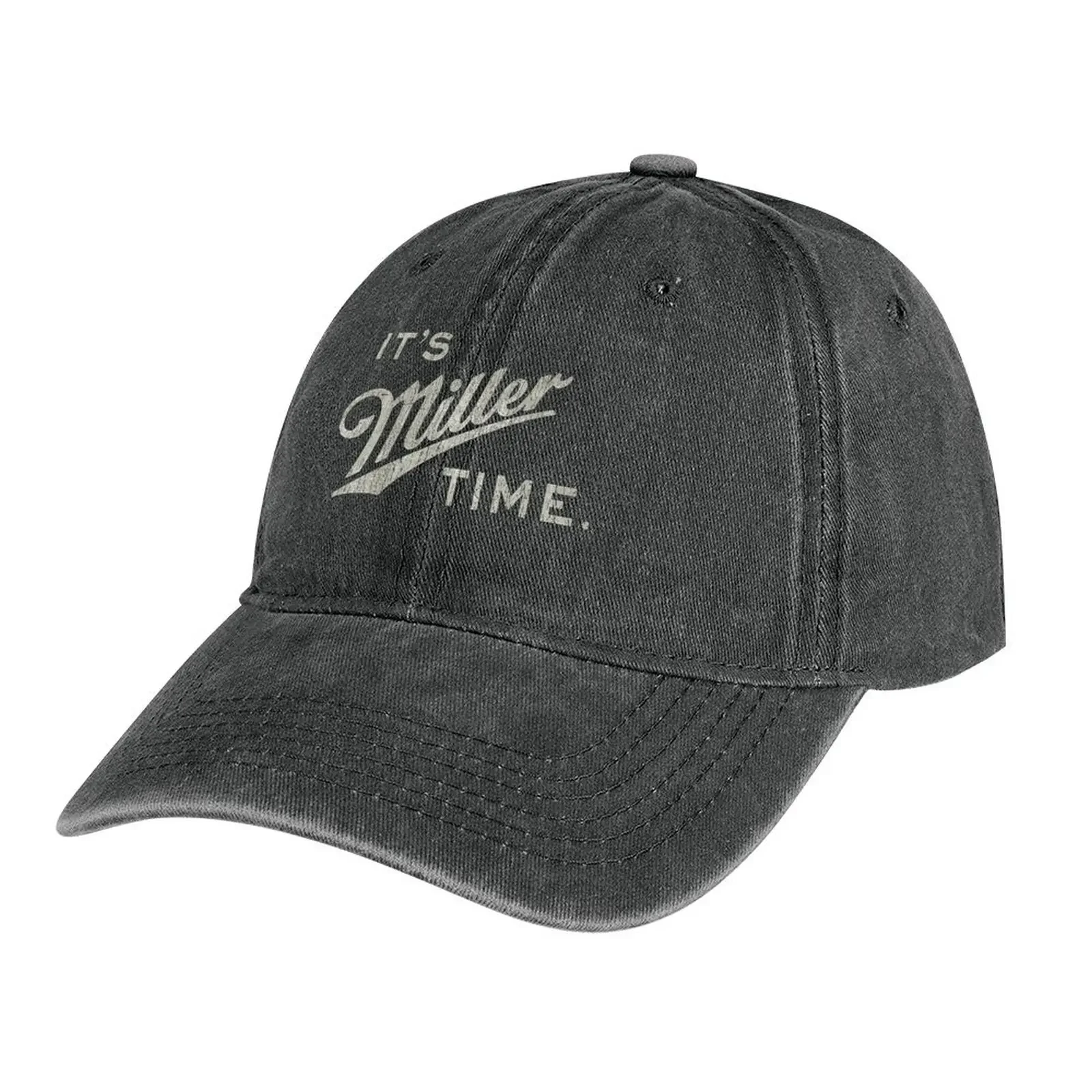 

It"s Miler Time Cowboy Hat hard hat Beach Big Size Hat Woman Men's