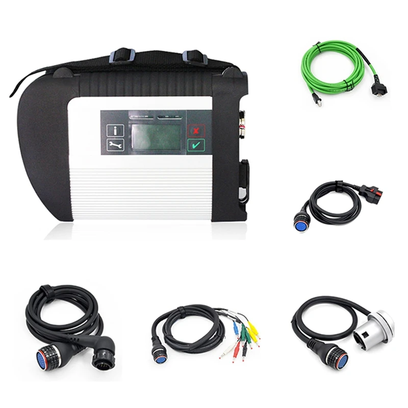 Full Chip Xentry Mb Star C4 Doip Sd Connect Per Benz Car & Truck Auto Diagnostic-Tool (12V + 24V) Diagnosi Wifi