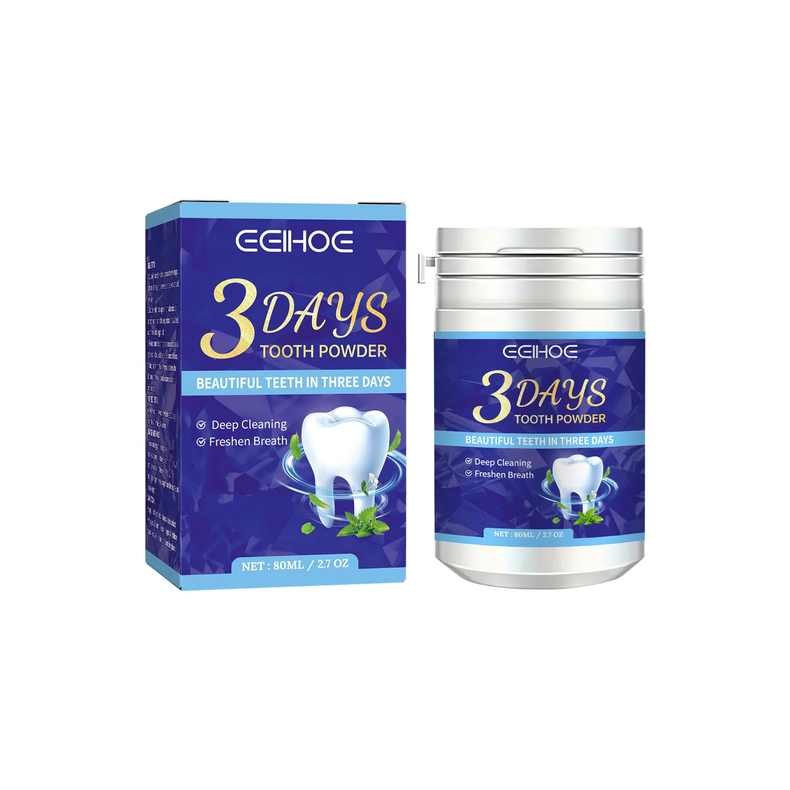 Teeth Whitening Powder Improve Dental Plaque Remove Protect Gum Oral Hygiene