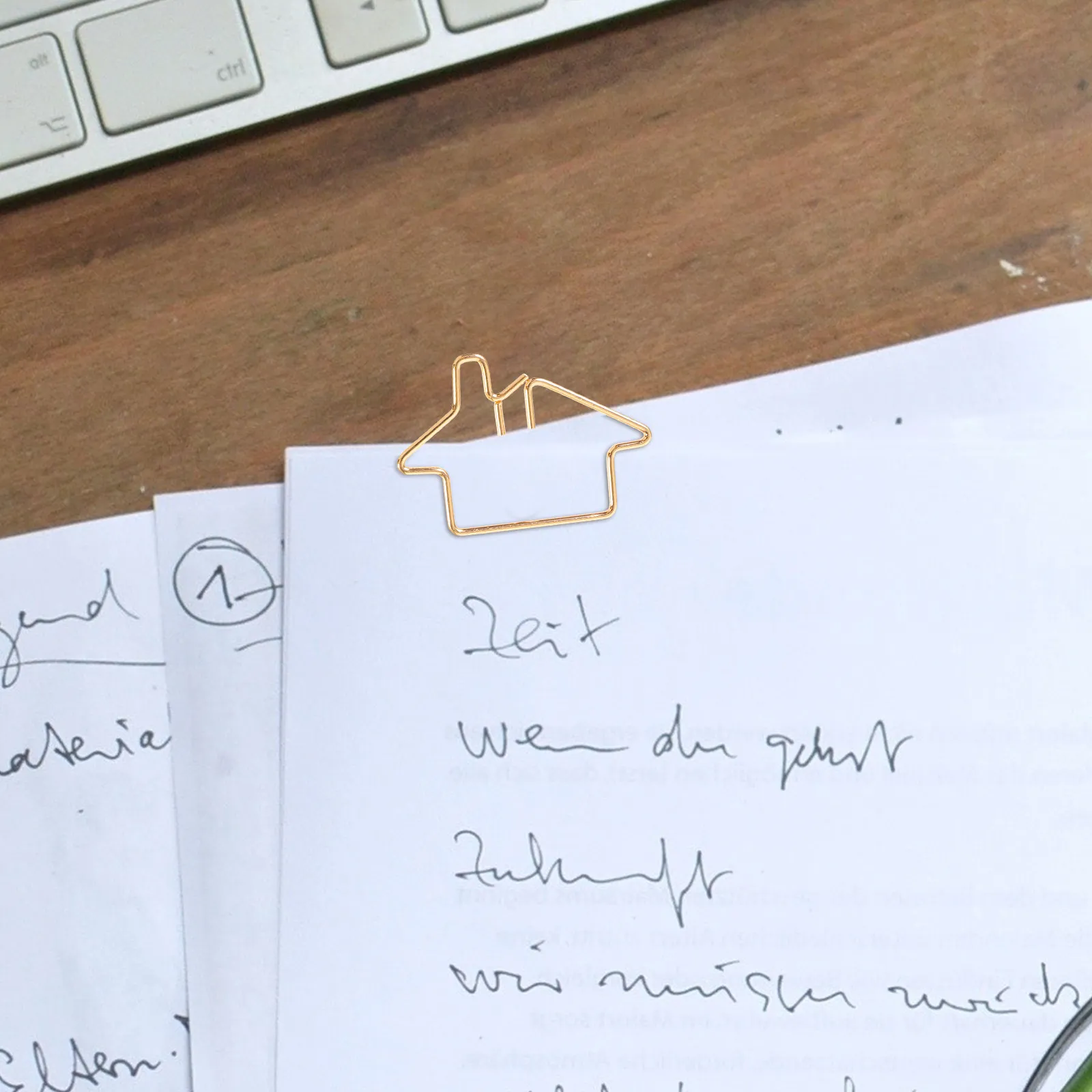 50Pcs 작은 금속 종이 클립 매일 사용하기 좋은 사랑스럽고 재미있는 사무용 종이 클립 깔끔한 파일 노트 카드 봉투 북마크 DIY