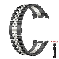 Elegant Stainless Steel Metal Watch Strap Bracelet - Watch Ultra 2025 (BS - Tool)