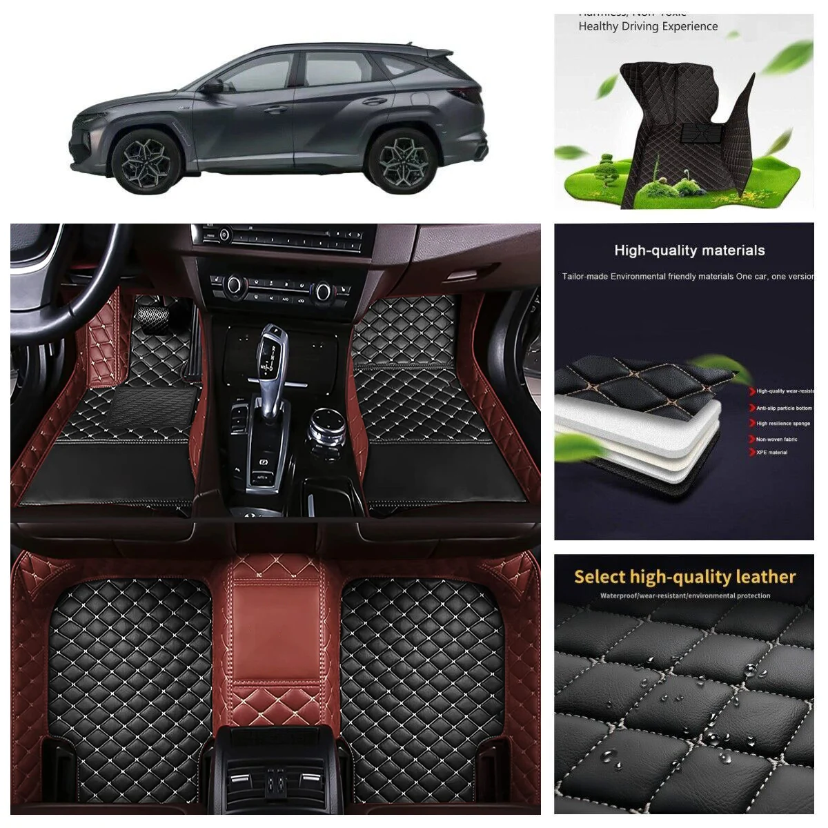 Tapis de voiture BMW Série 2 F44, fabrication 03.2020 - 10.2024, carrosserie gran coupé | 905021