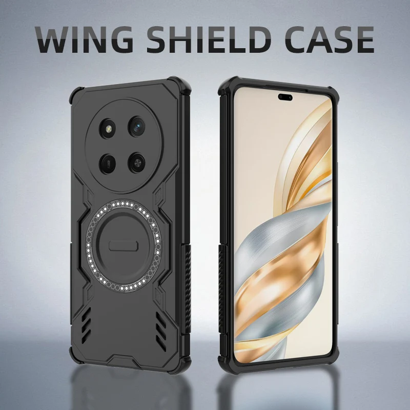 Armor Protective Heat Dissipation Magnetic Shockproof Phone Case Cover