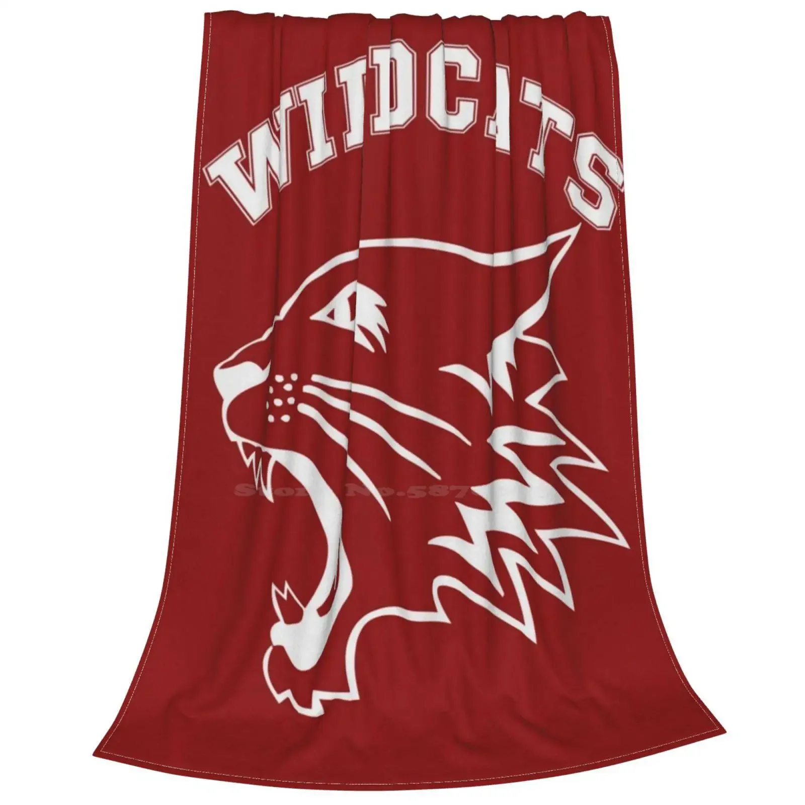 Wildcats Team Super Warm Soft Blankets Throw On Sofa / Bed / Travel High  School Musical Hsm Troy Bolton East High School East Hi - AliExpress, image size:1600x1600