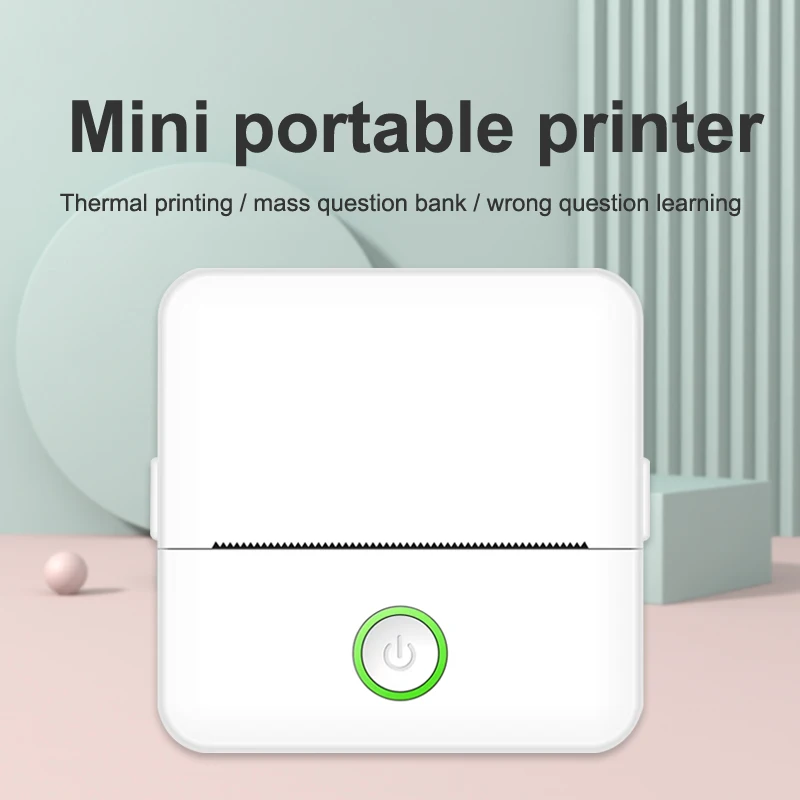 Wireless Bluetooth Meow Mini Smart Pocket Portable Printer High