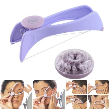 Protable Mini Spring Threading Epilator Women Facial Hair Remover Face Cheeks Leg Arm Eyebrow Epilator Tool Dropshipping 1