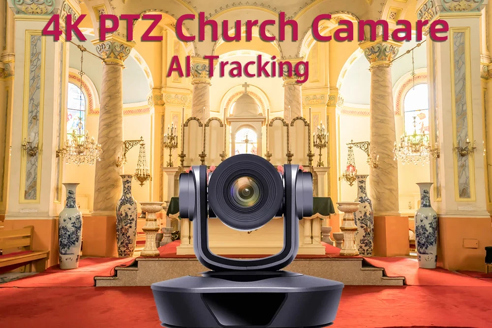 Video Conference Camera Kit 4K PTZ Camera 20X Zoom NDI SDI HDMI IP USB Church li