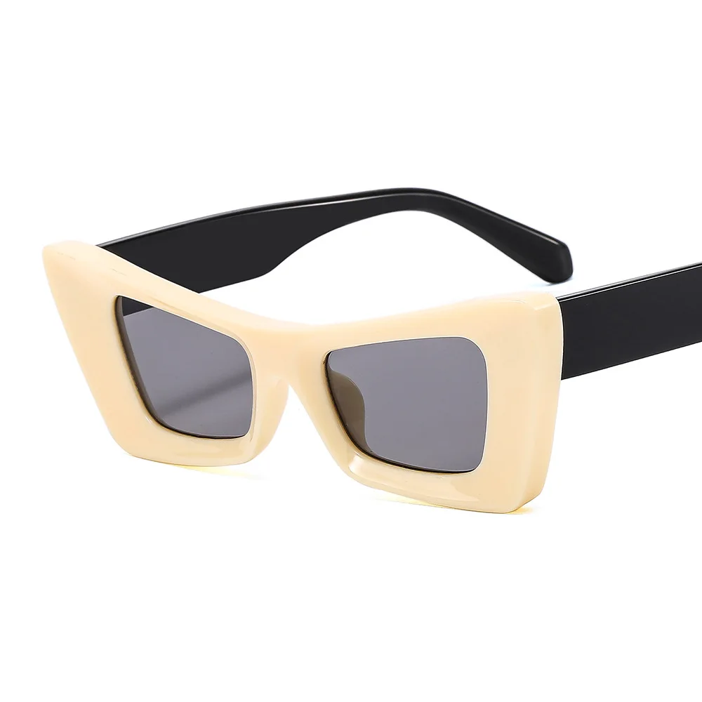 New Fashion Flower Frame Cat Eye Sunglasses For Women Men Retro Brand Designer Sun Glasses Lady Ins Trending UV400 Eyeglasses 12
