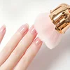 1PCS Flower Nail Brush For Manicure Rose Nail Art Brush Nail Accessories Tools Popular Round Gel polish Dust Cleaning Brushes 6