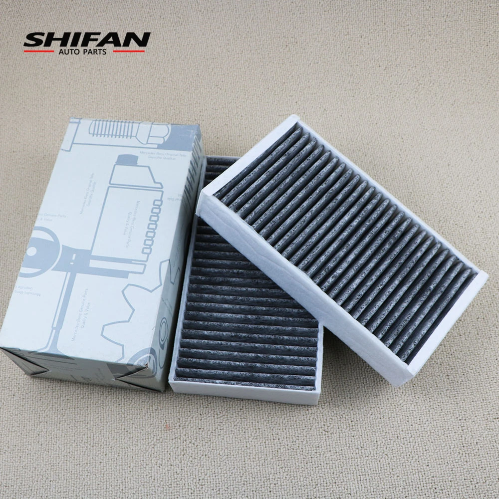 Air Filters Car Filter 2PCS Car Cabin Air Filters for Mercedes-Benz W164 W251 GL320 GL450 ML-Class X164 GL-Class 1648300218 164830021864
