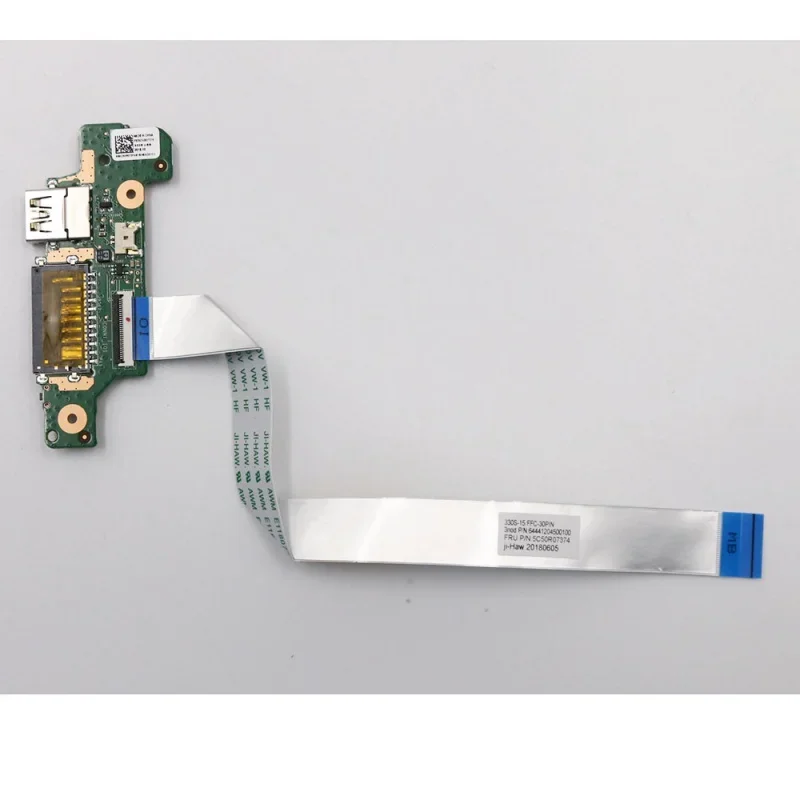 

NEW USB Card Reader Board w/Cable for Lenovo IdeaPad 330S-15IKB 330S-15AS 5C50R0737 4 30 PIN