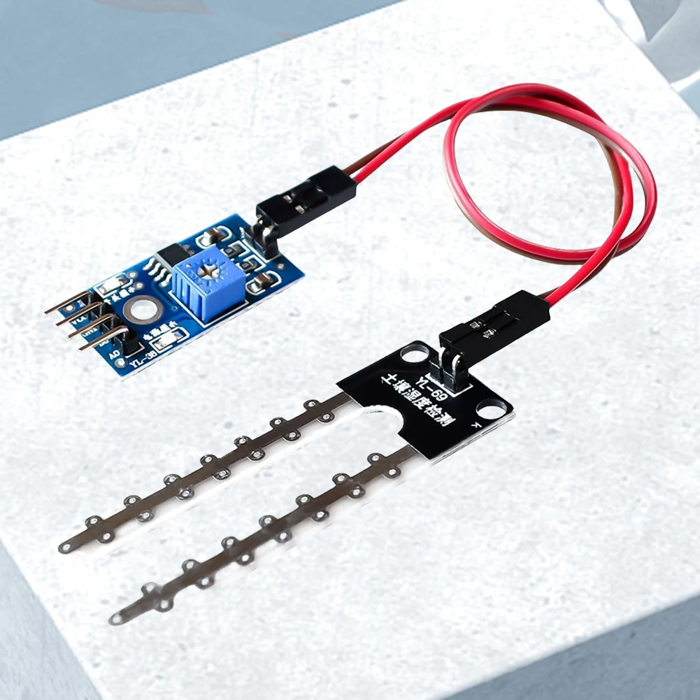 5 Pezzi Sensore Umidità Suolo Igrometro Per Arduino E Progetti Smart - Modulo Rilevamento