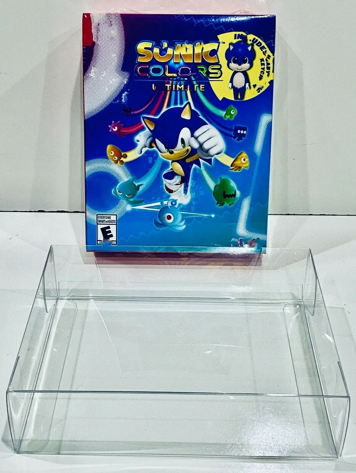 1 Scatola Di Protezione Per Sonic Colors Ultimate Nintendo Switch. Trasparente Di Caso Di Esposizione