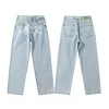 2024 Ropa Y2K Fashion Flying Dog Print Cowboy Baggy Jeans Pants For Men Clothes Streetwear Gothic Denim Trousers Pantalon Homme 4