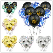 

10Pcs 12inch Ramadan Kareem Latex Balloons Eid Mubarak Decoration Confetti Balloons Islam Muslim Eid Party Supplies