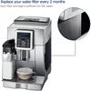 2 Pack Coffee Machine Filter for DELONGHI DLSC002 ECAM, Esam, ETAM, BCO, EC - Activated Carbon Softener 6