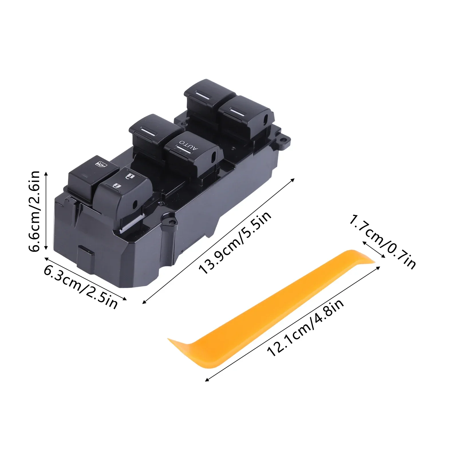 Plastic Power Window Switch for Honda Civic