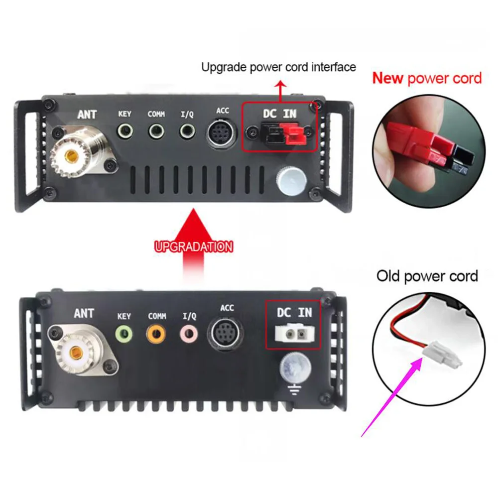 New XIEGU Exclusive Bracket Stand Cooling Fan Heatsink Holder For G90 0.5-30MHz