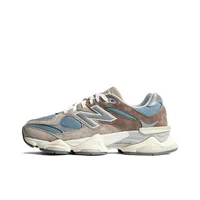New Balance NB 9060 Baskets basses unisexes décontractées pour tous les jours, marron et bleu |   Résistant à l'usure, respirant pour les sports quotidiens U9060MUS 6