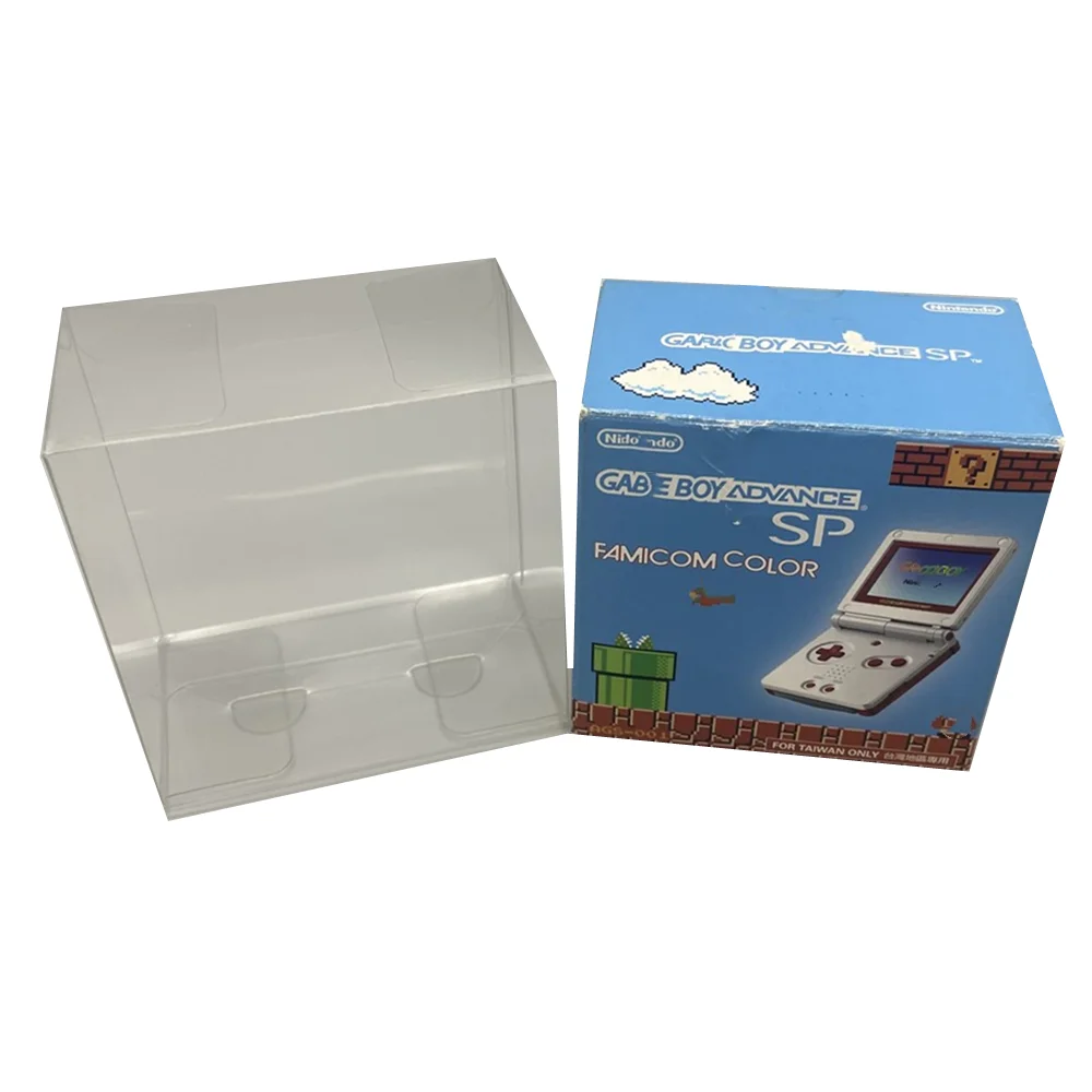 Trasparente Box Protector Per Nintendo Game Boy Advance Sp/Gba Sp Raccogliere Scatole Tep Storage Game Shell Clear Display Case