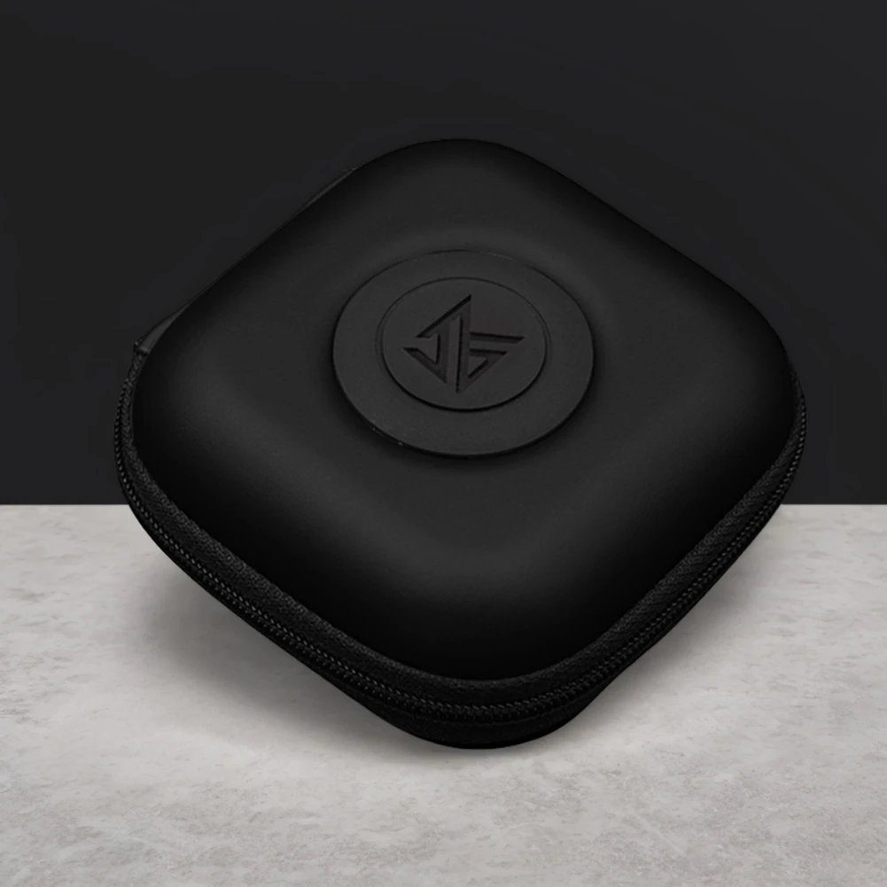 PU KZ Case Protable Carrying Case Anti-scratch Shockproof Earphone Box Headset Square Storage Bag Zipper Organizer Box With Logo