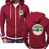 Men's Jacket Outwear Bonzai Records Music Print Sweatshirt Casual HipHop Hooded Jacket High Quality Spring Autumn Tops Outwear 2