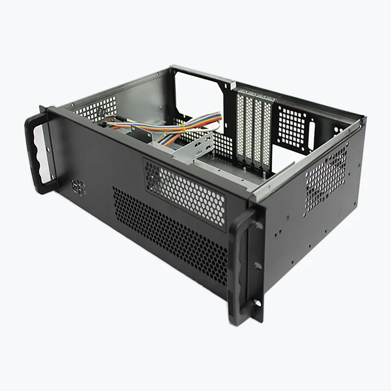 Short depth 300mm 3u atx server case with 5025 CD-ROM bench-mount server chassis for wall mounted cabinets