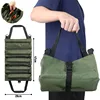 Multi-Purpose Roll Up Tool Bag Canvas Tool Organiser Hardware Tool Organizer Bucket Roll Up Electrician's Bucket Car Suspension 1