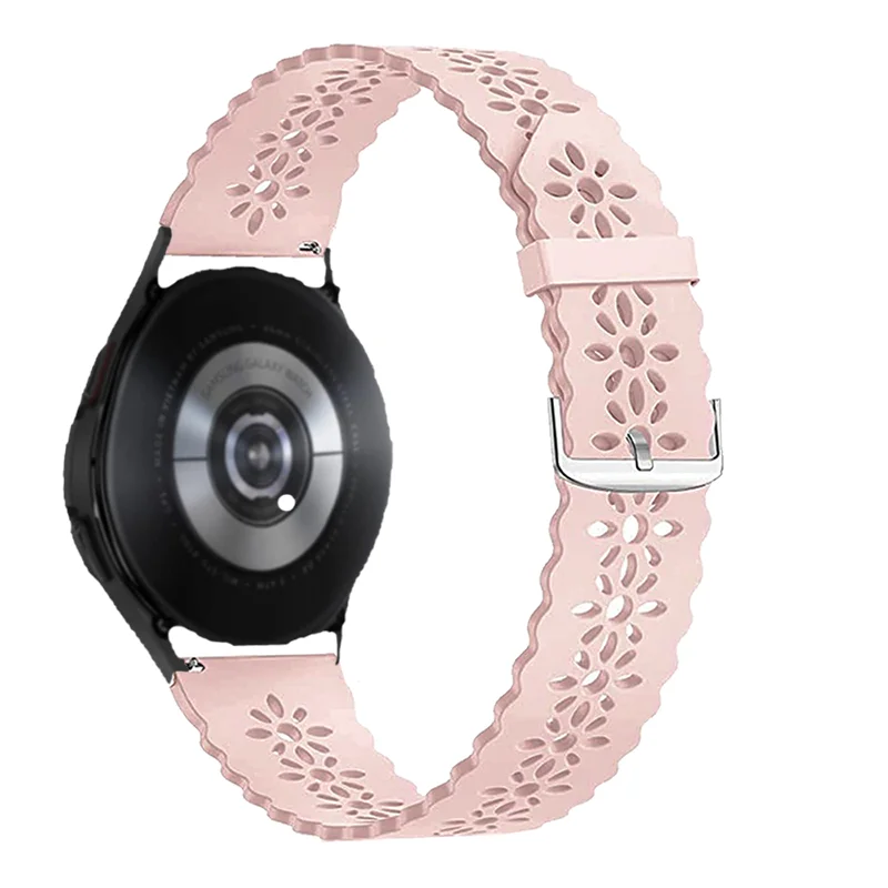 Women's Sport Lace Silicone Watch Strap - Stylish Bracelet Design, 20mm/22mm Band