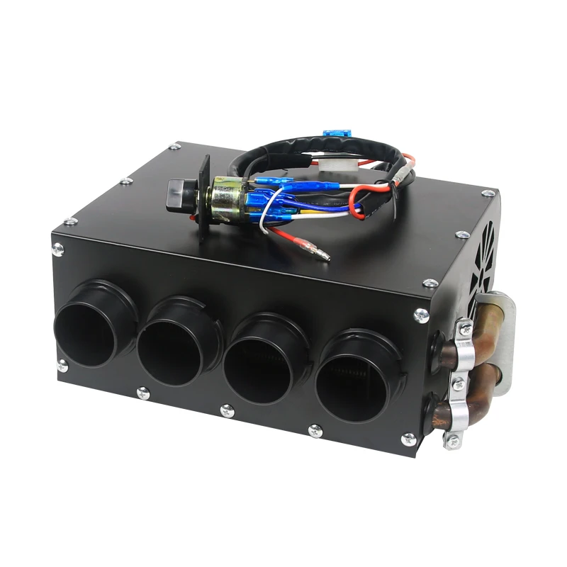 Car Heater Copper Pipe Plumbing Modification Universal 12V Glass